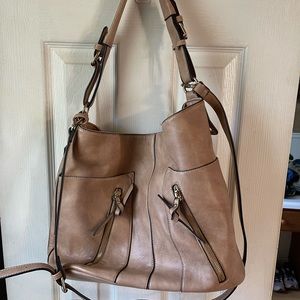 Light brown/camel hobo purse (Target)